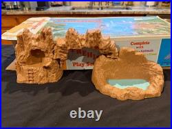 Marx 1971 Prehistoric Play Set 3398 Nearly Complete with Booklet