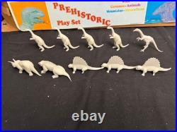 Marx 1971 Prehistoric Play Set 3398 Nearly Complete with Booklet