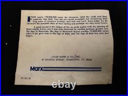 Marx 1971 Prehistoric Play Set 3398 Nearly Complete with Booklet