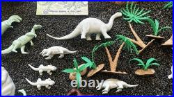 Marx 1971 Prehistoric Play Set 3398 With Booklet Instructions Box