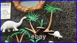 Marx 1971 Prehistoric Play Set 3398 With Booklet Instructions Box