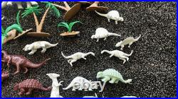 Marx 1971 Prehistoric Play Set 3398 With Booklet Instructions Box