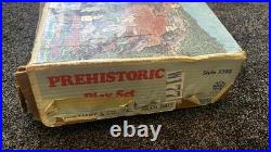 Marx 1971 Prehistoric Play Set 3398 With Booklet Instructions Box