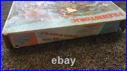 Marx 1971 Prehistoric Play Set 3398 With Booklet Instructions Box