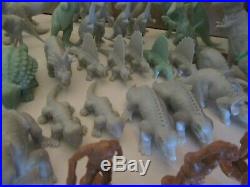 Marx 1971 Prehistoric Playset #3398 Dinosaurs Cavemen Land Trees