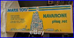 Marx 1974 Navarone Play Set complete in box