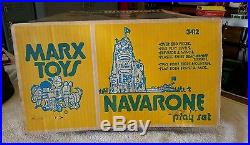 Marx 1974 Navarone Play Set complete in box