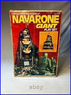 Marx 1977 Famous WWII Battle of NAVARONE GIANT Play Set #4302