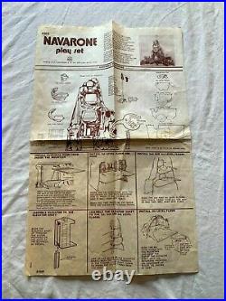 Marx 1977 Famous WWII Battle of NAVARONE GIANT Play Set #4302