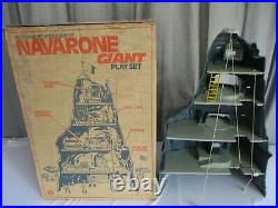 Marx, 1977, Famous WWII Battle of NAVARONE GIANT Play Set #4302 (Lot B) with Box
