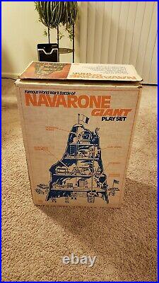 Marx 1980 Famous Battle of NAVARONE GIANT Play Set #08058 with Box
