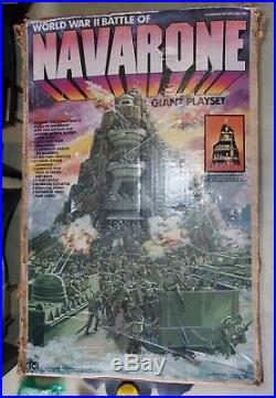 Marx 1981 Mego Navarone Army Play Set In Box And Parts