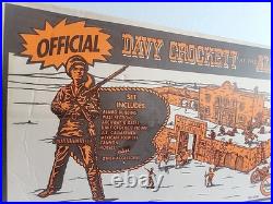 Marx 1995 Official Davy Crockett At The Alamo Play Set Original Box