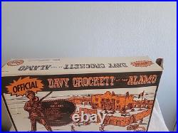 Marx 1995 Official Davy Crockett At The Alamo Play Set Original Box