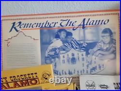 Marx 1995 Official Davy Crockett At The Alamo Play Set Original Box