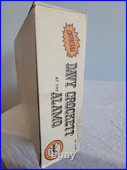 Marx 1995 Official Davy Crockett At The Alamo Play Set Original Box