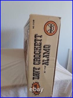 Marx 1995 Official Davy Crockett At The Alamo Play Set Original Box
