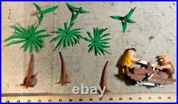 Marx 2028 The Flintstones Bedrock Express in Crisp OB Works, SWEET! (C)