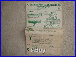 Marx 2649 Combat landing Play Set / Excellent Condition