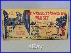 Marx #3408 Revolutionary War Play Set