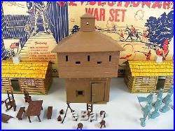 Marx #3408 Revolutionary War Play Set