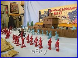 Marx #3408 Revolutionary War Play Set