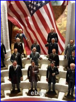 Marx 36 1960s Presidential Figures With Stage Including Names/years Of Presidency