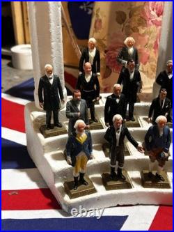 Marx 36 1960s Presidential Figures With Stage Including Names/years Of Presidency