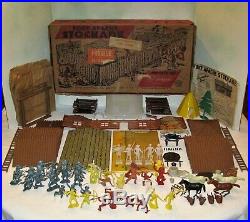 Marx #3616 Spiegel #35 5009 Davy Crockett's Fort Apache Playset from 1955