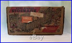 Marx #3616 Spiegel #35 5009 Davy Crockett's Fort Apache Playset from 1955