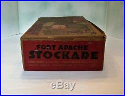 Marx #3616 Spiegel #35 5009 Davy Crockett's Fort Apache Playset from 1955