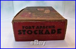 Marx #3616 Spiegel #35 5009 Davy Crockett's Fort Apache Playset from 1955