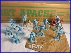 Marx #3632-C Canadian Fort Apache Stockade playset complete from 1957