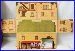 Marx 3753 Walt Disney ZORRO Playset Boxed Unfolded Building withcharacters & Cave