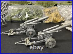 Marx 4147 Iwo Jima Playset Vintage Set 1960's Huge Lot 88 Soldiers, Tanks, MORE