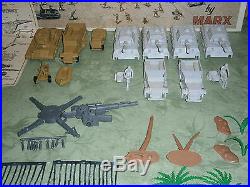 Marx 4174 DESERT PATROL playset Great shape