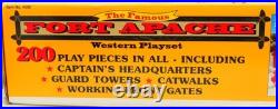 Marx 4502, The Famous Fort Apache Western Playset, 200+ Pieces, Sealed