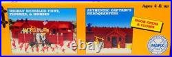 Marx 4502, The Famous Fort Apache Western Playset, 200+ Pieces, Sealed