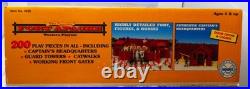Marx 4502, The Famous Fort Apache Western Playset, 200+ Pieces, Sealed