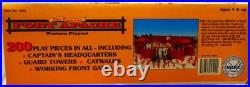 Marx 4502, The Famous Fort Apache Western Playset, 200+ Pieces, Sealed