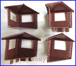 Marx #4685 Fort Apache Carry-All Action Playset with 55 Original Pieces 1960s Vtg Marx #4685 Fort Apache Carry-All Action Playset with 55 Original Pieces 1960s Vtg