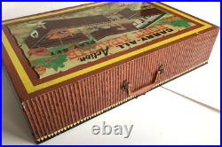 Marx #4685 Fort Apache Carry-All Action Playset with 55 Original Pieces 1960s Vtg