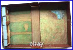 Marx #4685 Fort Apache Carry-All Action Playset with 55 Original Pieces 1960s Vtg