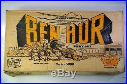 Marx 4701 Series 5000 Ben-hur Playset Complete Original Vintage