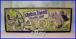 Marx #4724 Series 1000 Robin Hood Castle Playset in Box from 1956