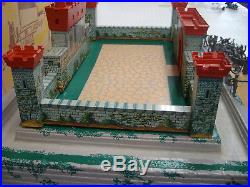 Marx 4735 Playset Knights & Vikings Rare Huge Original Box W Vacuum Base