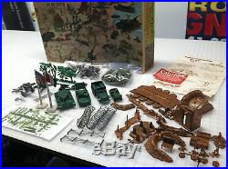 Marx 4756 Battleground Playset 1967 In Box Excellent