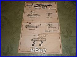 Marx 4757 BATTLEGROUND playset (green litho box)