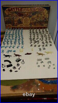 Marx 4760 Battle of the Blue and Gray with many many extras
