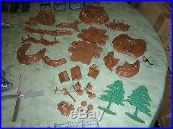 Marx 4768 or 4781 GIANT BATTLEGROUND playset Great shape